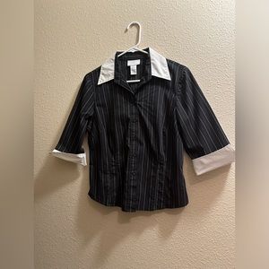 Worthington petite dress shirt size medium